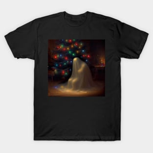 Christmas tree ghost T-Shirt